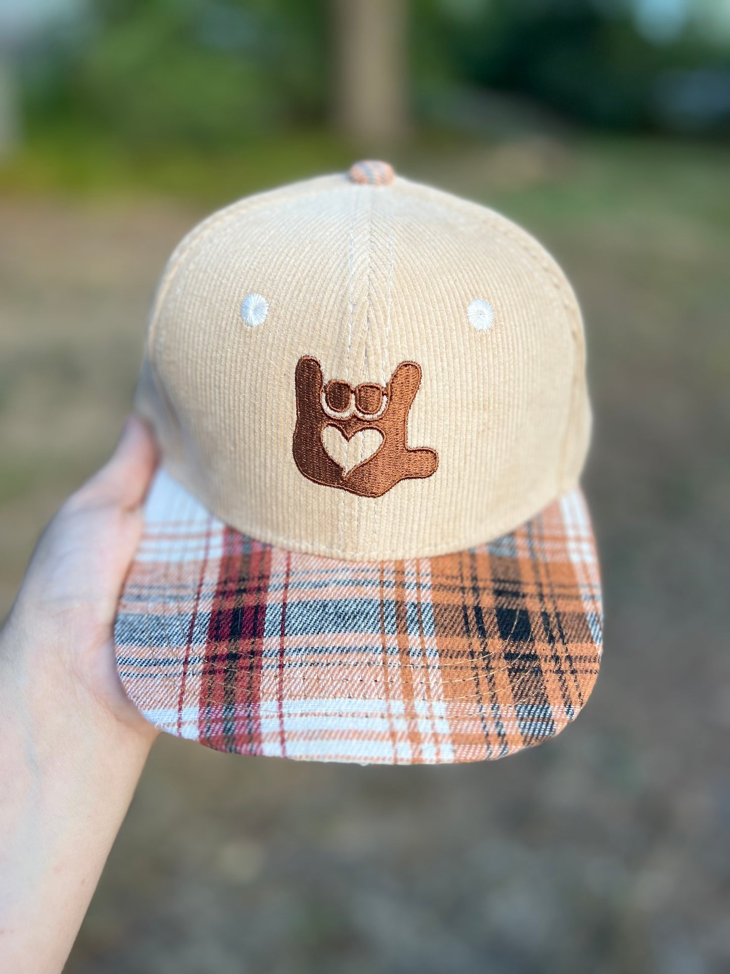 **NEW** Corduroy/Plaid SnapBack