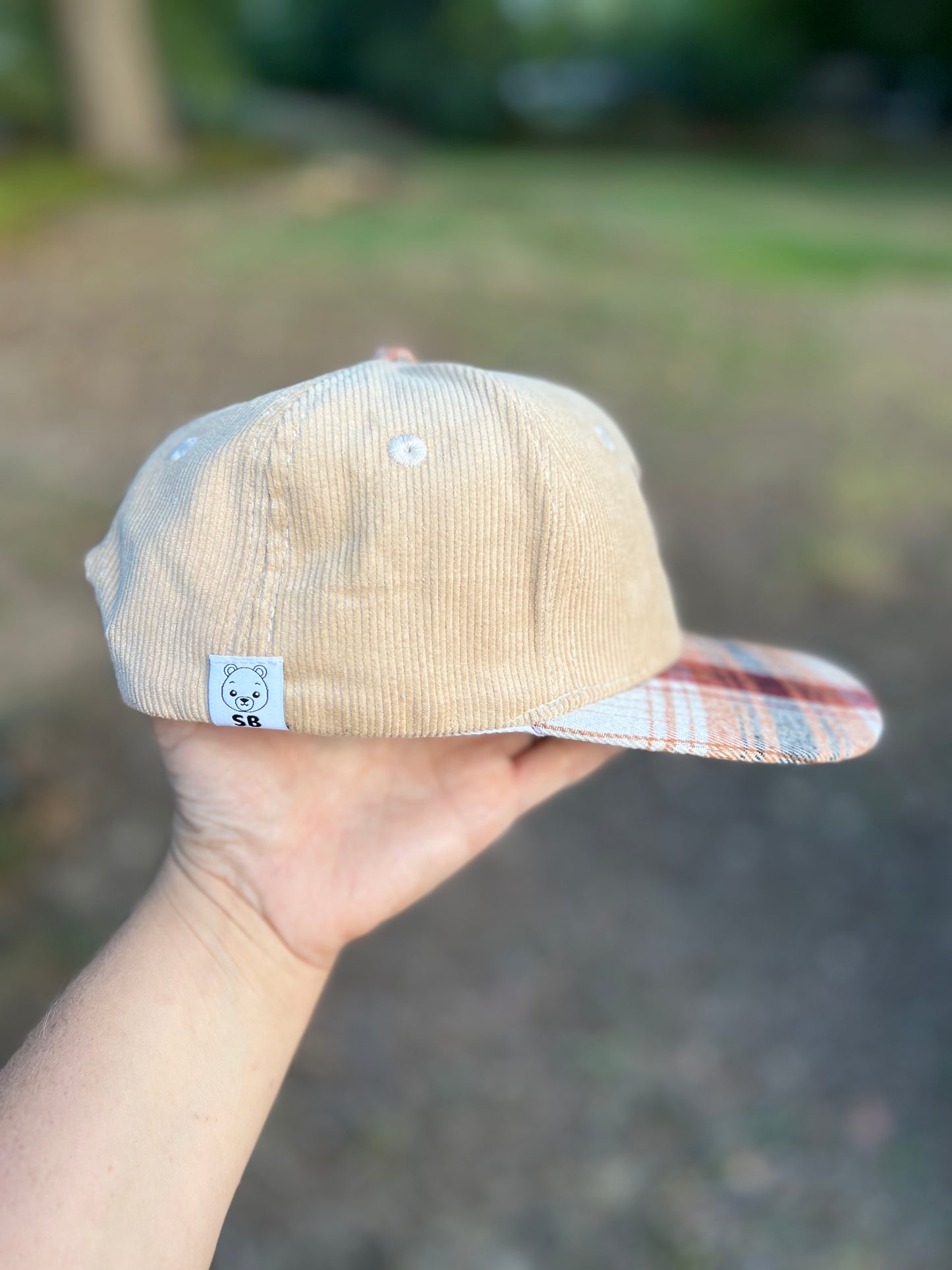 **NEW** Corduroy/Plaid SnapBack