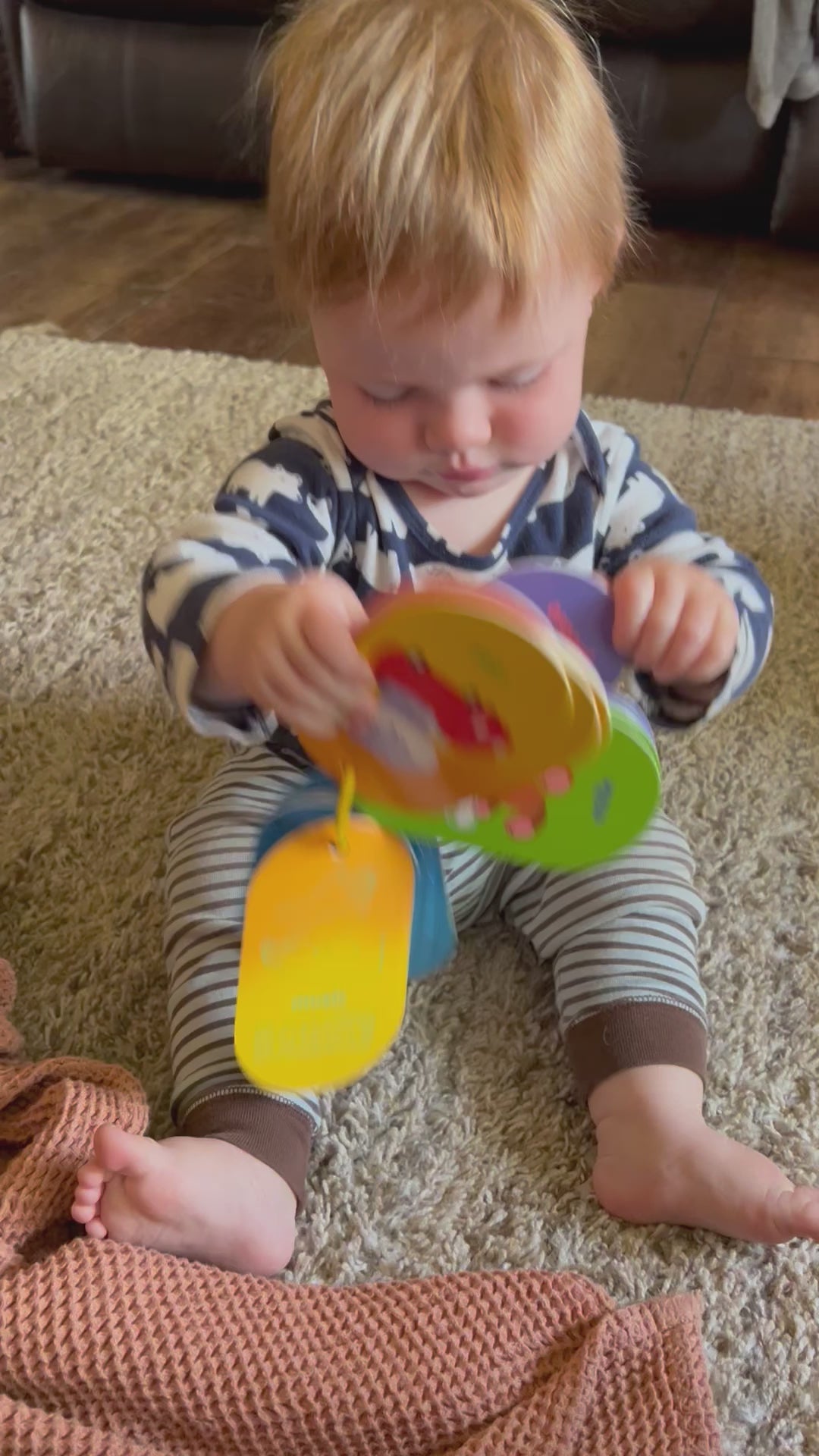 Baby Sign Language Flashcards on a ring – Sawyer Bear Baby Gear